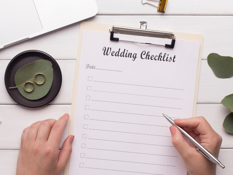 Finalizing the Wedding Day Itinerary and Timeline Before "I Do!"