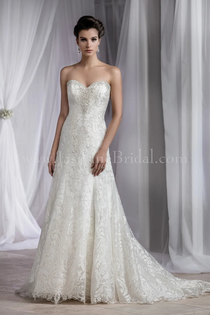 Jasmine Bridal Gown Style T182059 Size 12