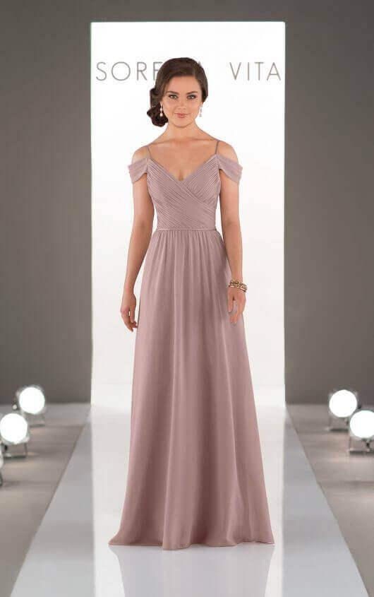 Sorella Vita Gown Style 8922 Sizes 10 & 16 (In Espresso)