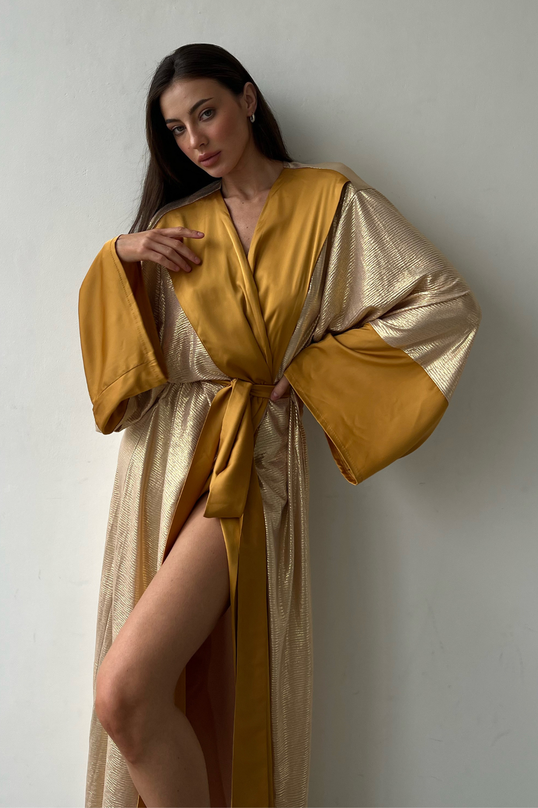 Serena Golden Robe
