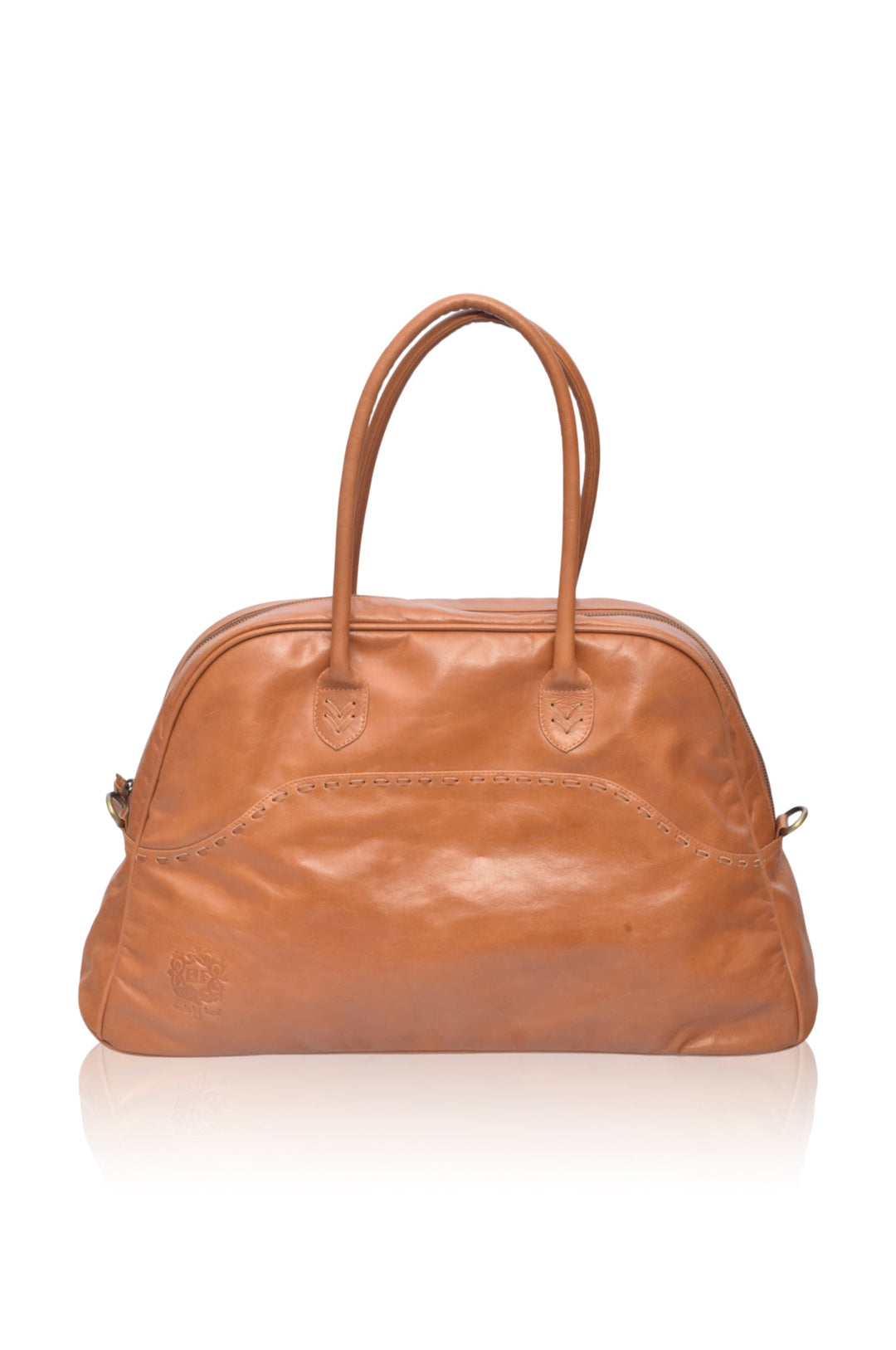 Figaro Leather Weekend Bag by ELF