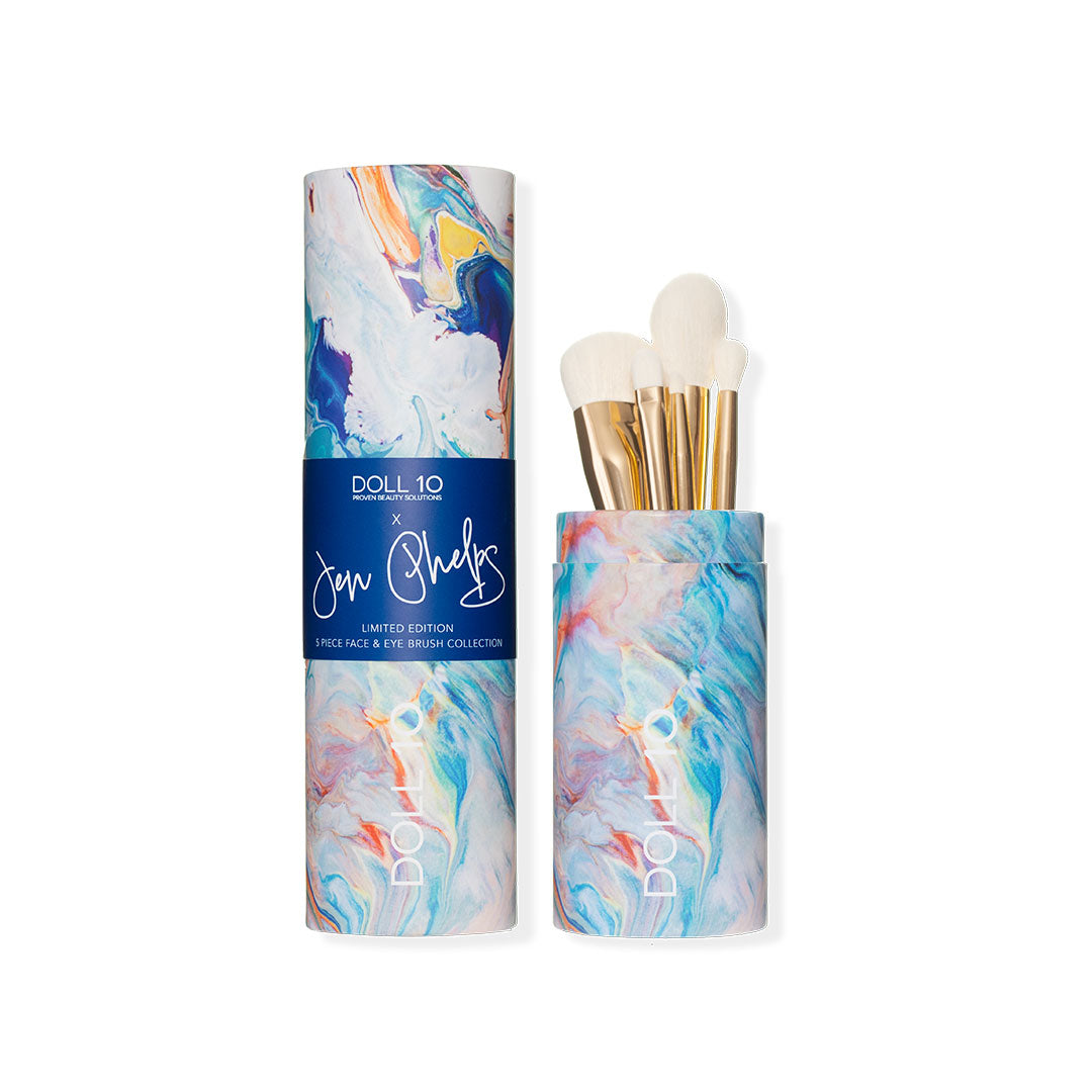 Jen Phelps 5 Piece Brush Collection by Doll 10 Beauty