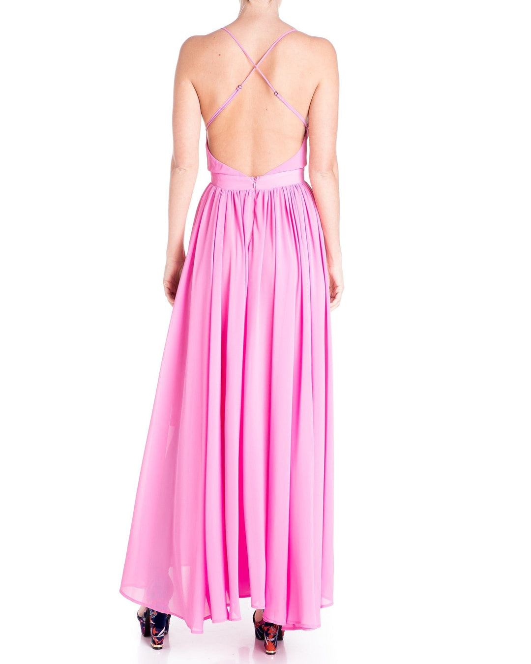 Enchanted Garden Maxi Dress - Bubblegum Pink by Meghan Fabulous