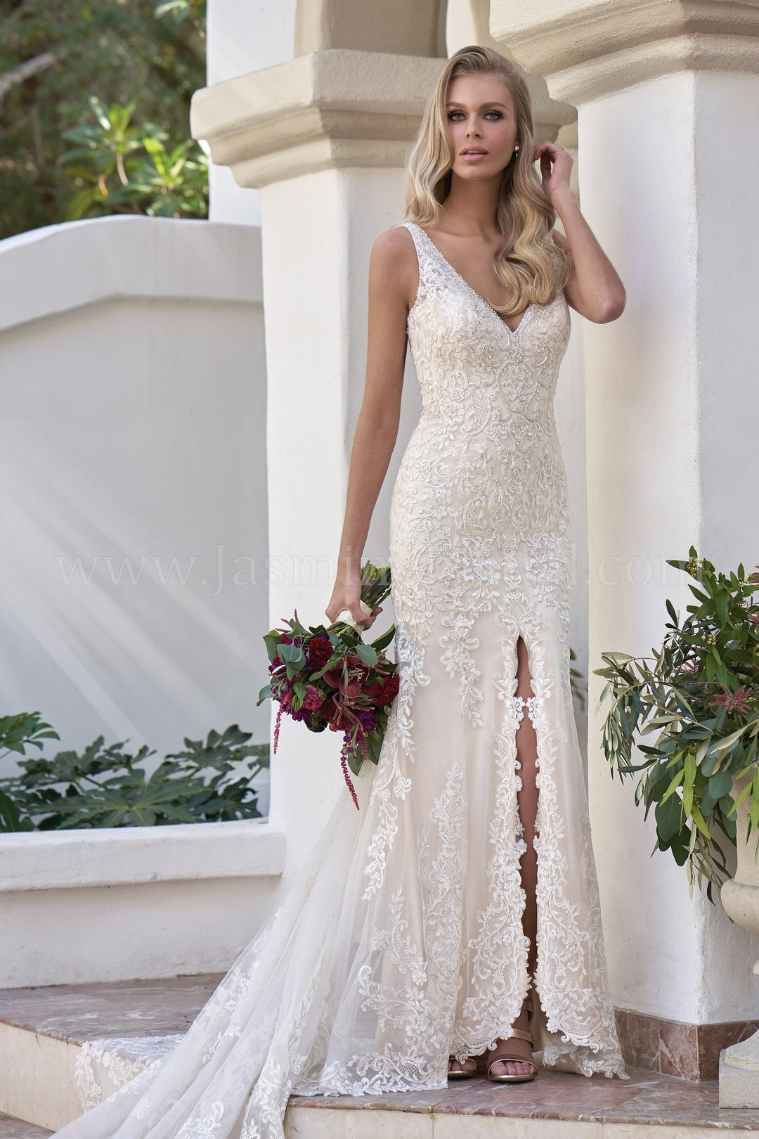 Jasmine Bridal Gown Style T202054 Size 12