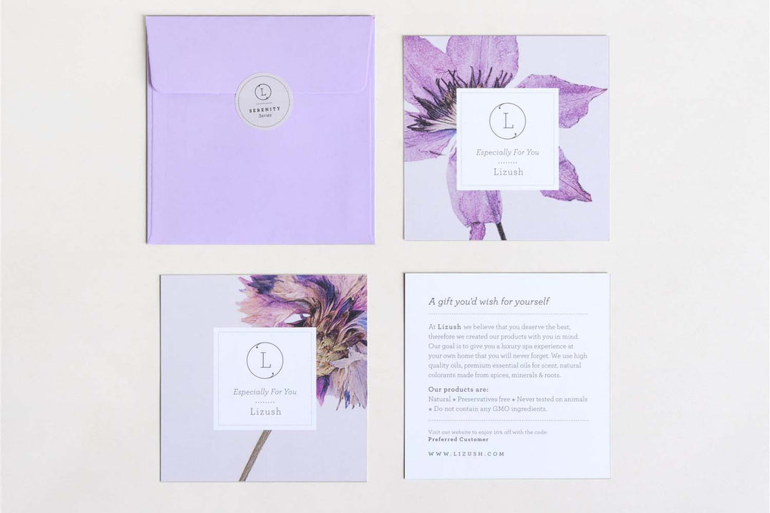 Bridal shower gift, Bridesmaids gift box, Natural spa gift set by Lizush