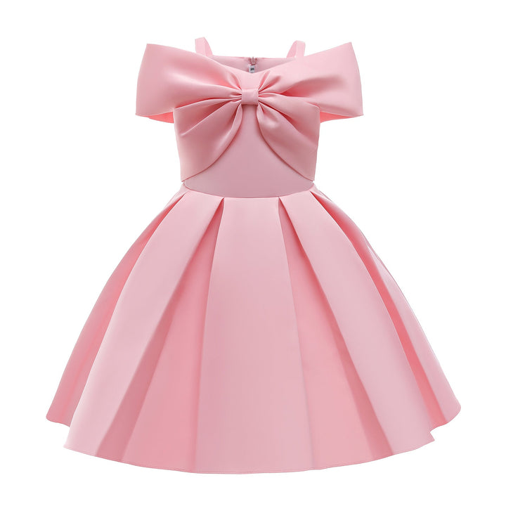 Baby Girl Solid Color Sling Princess Fashion Dress Children’s Formal Dress by MyKids-USA™