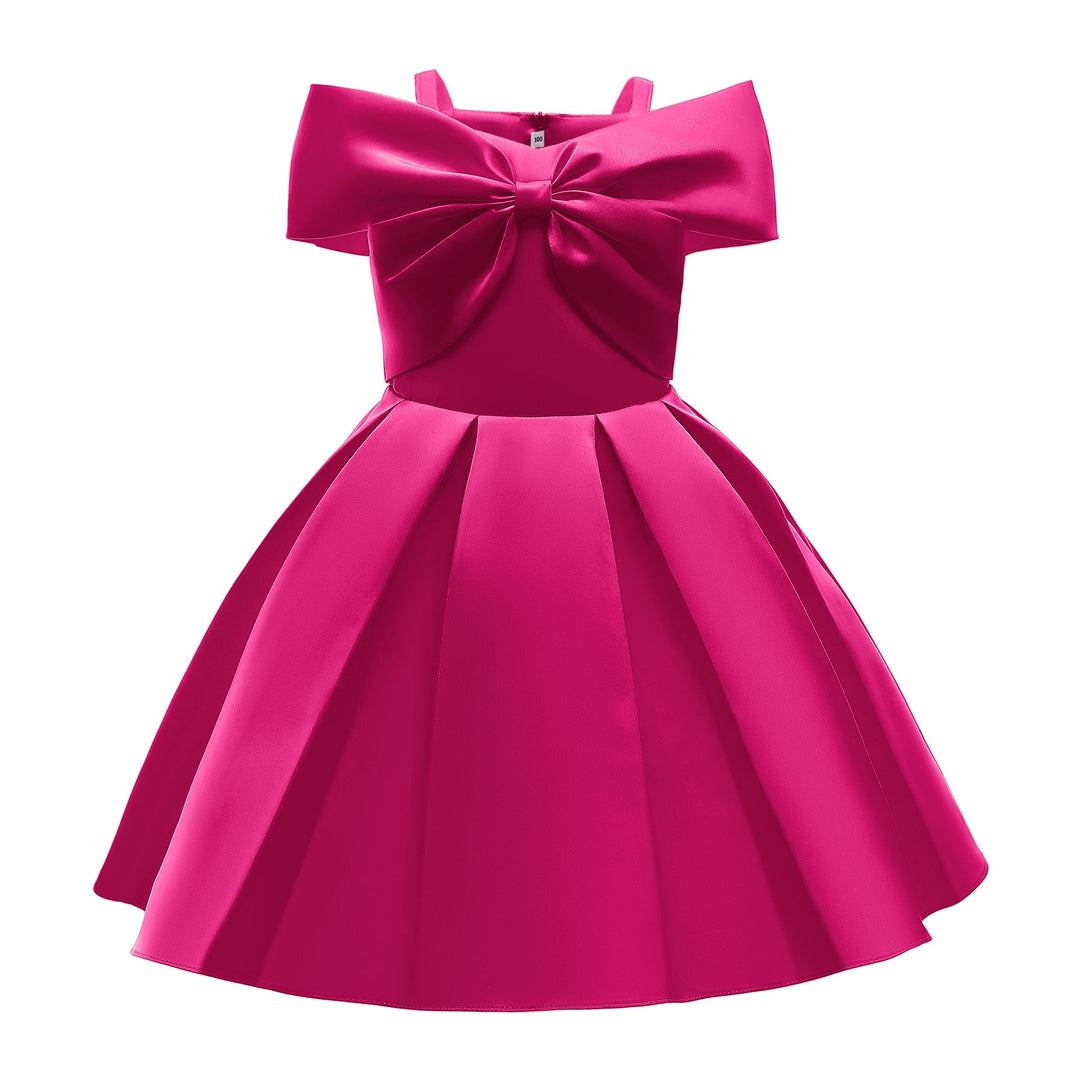 Baby Girl Solid Color Sling Princess Fashion Dress Children’s Formal Dress by MyKids-USA™