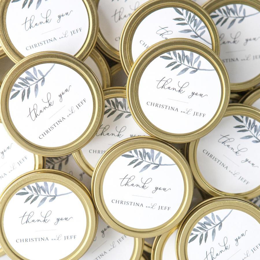 Custom Candle | 4oz Gold Tin by Wicked Good Perfume