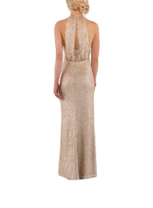 Halter Sequined dress by Sorella Vita Style 8846 Size 10
