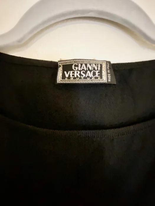 Vintage Gianni Versace Little Black Dress