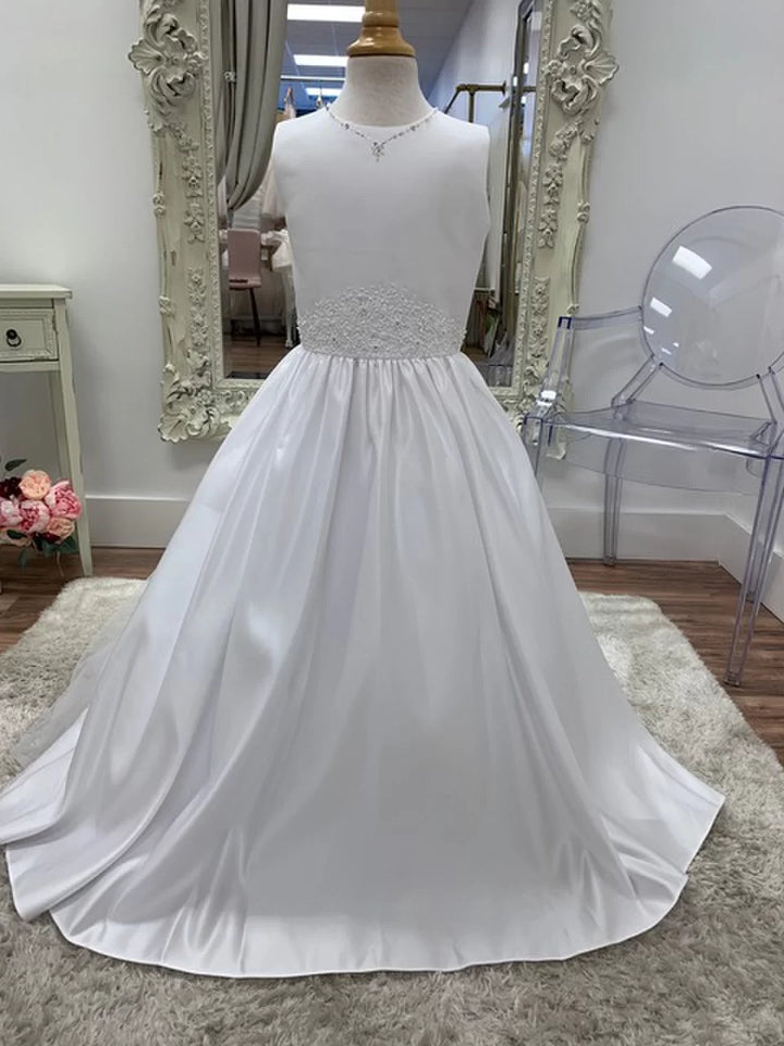 Joan Calabrese Flower Girl Dress Size 8 Style 118305