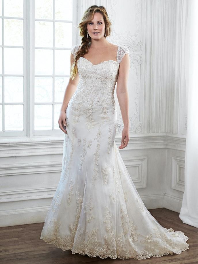 The "Emma" Gown by Maggie Sottero Size 14