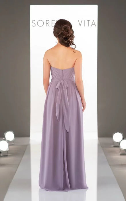 Sorella Vita Elegant Pleated Strapless Dress Style 9114 Size 22