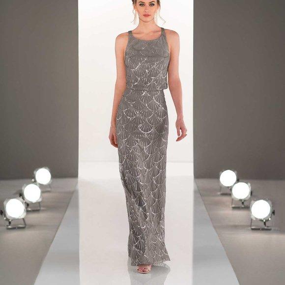 Art Deco Inspired Gown by Sorella Vita Style 9064 Size 16