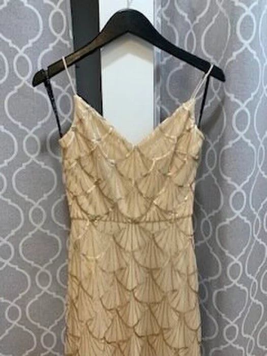 Sequin Gown with Spaghetti Straps by Sorella Vita Style 9086 Size 12