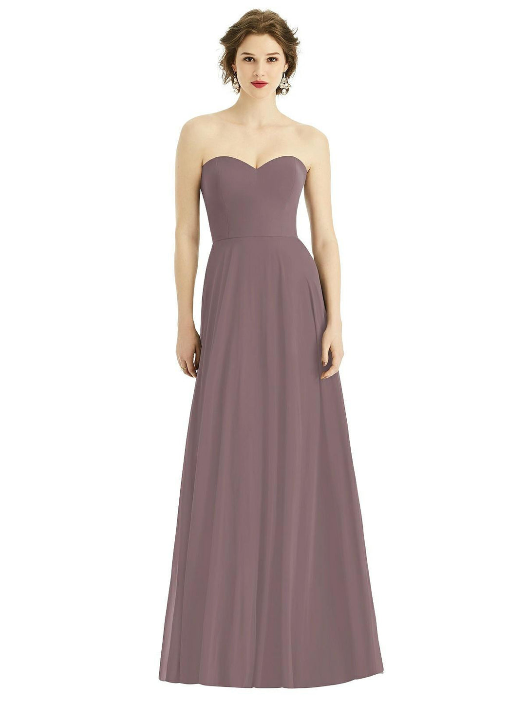Strapless Sweetheart Gown by Dessy Style 1504 Size 8