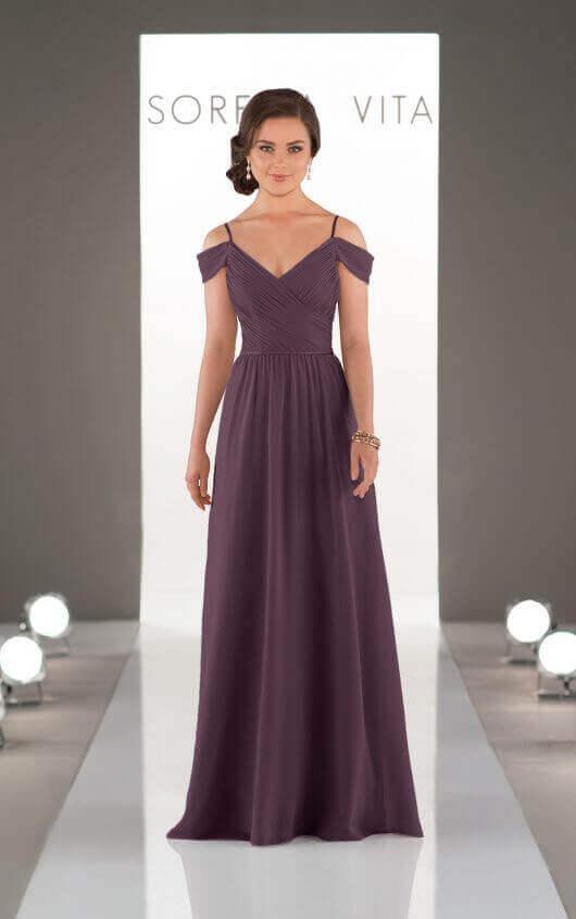 Romantic Off-Shoulder Gown Style 8922 Size 20