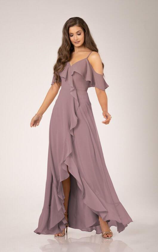 Flowy Boho Dress with Ruffles by Sorella Vita Style 9398 Size 10