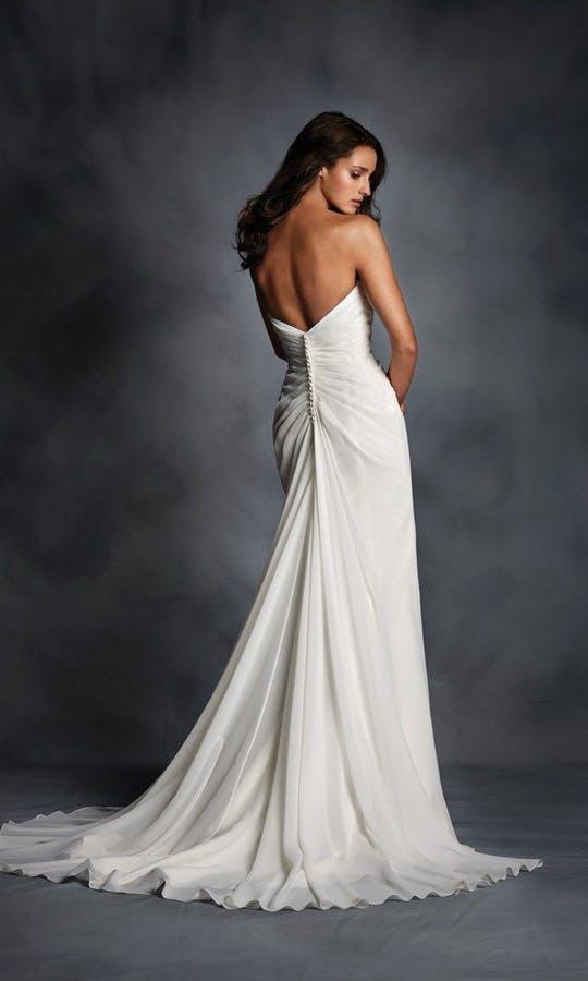 Sweetheart Neckline Chiffon Gown Style 2514 Size 10