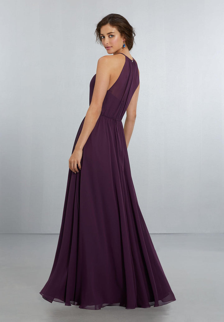 Elegant Dress with Draped Bodice Style 21572 Size 8
