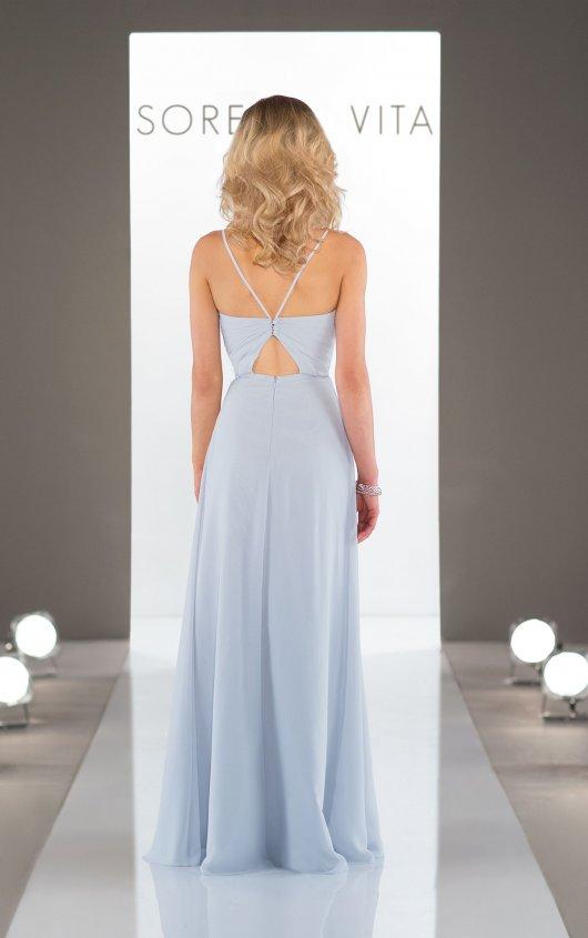 Classic V-Neck Gown Style 9094 Size 12