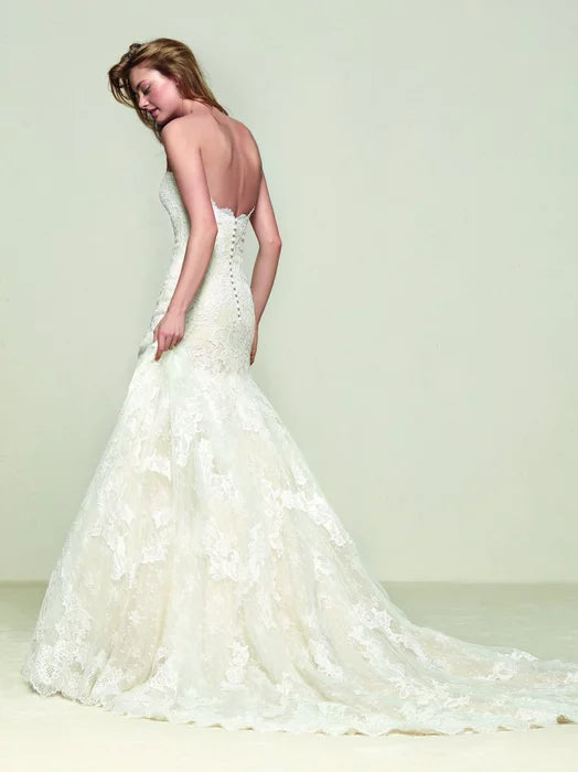 The 'Druida' Gown With Beading Size 16