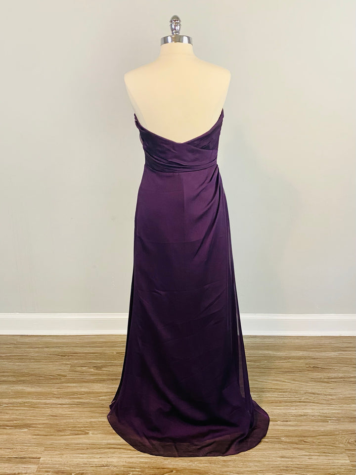Occasions Plum Chiffon Gown Size 10