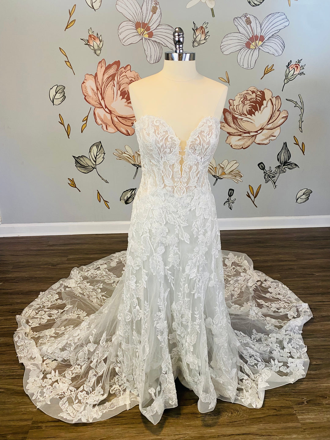 The Blossom Gown (2307) by Mori Lee Size 10 (Strapless)