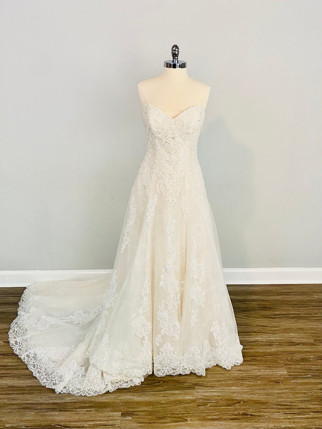 The "Gail" Gown by Maggie Sottero Size 14