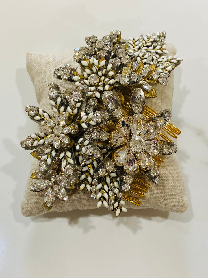 Crystal Blooms Comb by Erin Cole