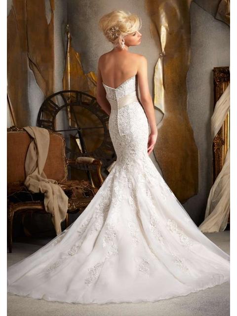 Sweetheart Neckline Lace Mermaid Gown Style 1903 Size 10