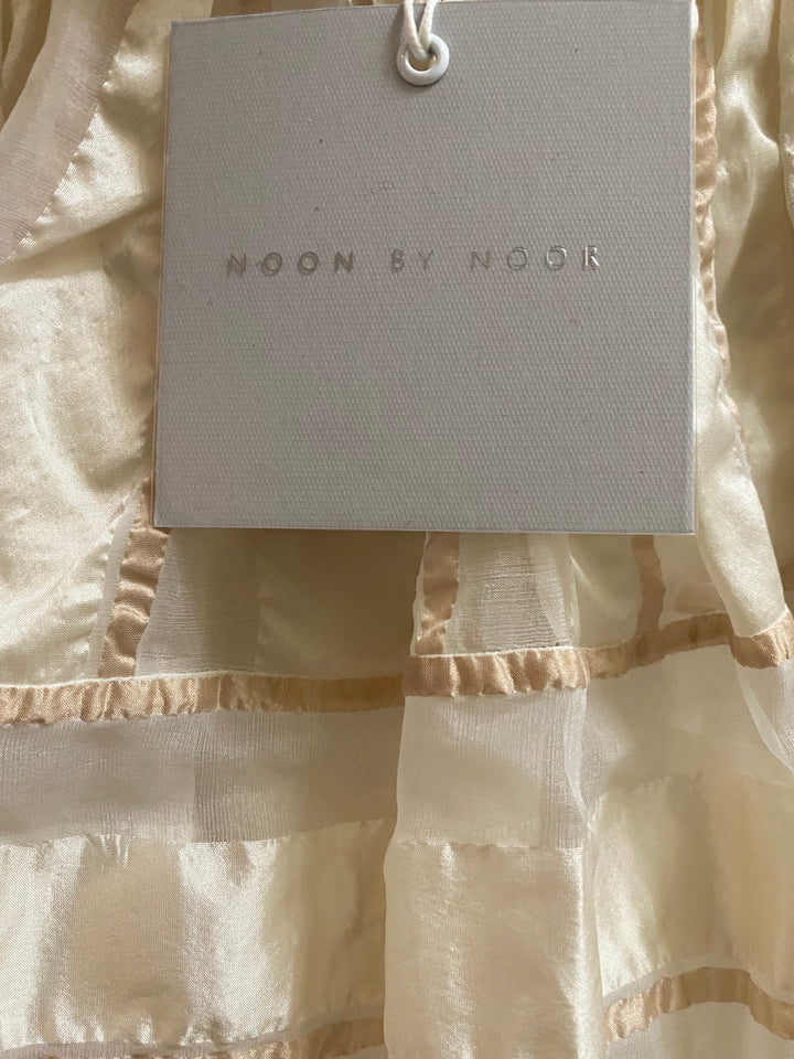 Noon by Noor Bexhill Striped A-Line Full Skirt Size 6