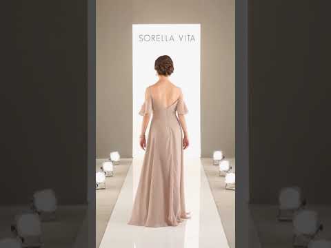 Sorella Vita Boho Bridesmaid Dress Style 8960 Size 14